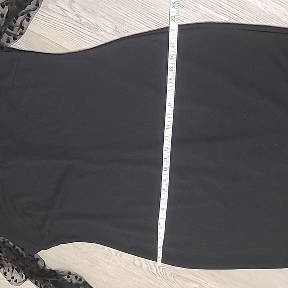 NEW Lace Sleeve Sexy Black Dress Size 2x 🖤 - Picture 6 of 6